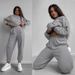 fashion suits for women long-sleeved loose round neck sweatshirt casual sports trousers_ipsvogv.com