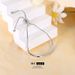 Fashion commuting irregular c shaped bracelet women line copper plated real gold bracelet women_ipsvogv.com