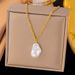 Advanced Irregular Pearl Women, Titanium Steel Ear Buckles With Elegant Temperament, Internet Famous Long Earrings For_ipsvogv.com