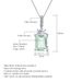 Natural Topaz Necklace Pendant Fashion Light Luxury High End S925 Sterling Silver Inlaid Natural Colored Gemstone Necklace_ipsvogv.com