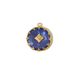 Women's Jewelry DIY Natural Stone Pendant Accessories Vacuum Plated Titanium Steel Necklace Earrings Semi Finished Accessories_ipsvogv.com