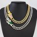 Unisex New Style Diamond Necklace Of The Virgin Of Wealth Personalized Retro Punk Trend Hip Hop Cuban Chain_ipsvogv.com