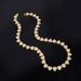 Unisex 11mm Heart Full Diamond Alloy Necklace For Men And Women High End Niche Rap Hip Hop Style Cuban Chain_ipsvogv.com