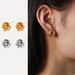 Women's Jewelry Copper Retro Twist Earrings Light Luxury High End Temperament Gold Earrings Jewelry Earrings_ipsvogv.com
