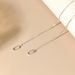 Sterling Silver Necklace Women's Woolen Chain Square Universal Buckle Snake Bone Chain High-end Sense Niche Ins Design Jewelry Accessories_ipsvogv.com
