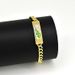 Unique Classic Father Jude Cuban Chain Bracelet Religious Niche Oil Drip Hand Jewelry_ipsvogv.com