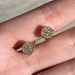 Cao Shiman diamond hip hop men's Earrings micro set zircon Plated Round Earrings_ipsvogv.com