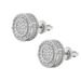 Women's Jewelry Hip Hop Earrings Couples' Round Full Zirconium Personalized Earrings Trendy Simple Design Earrings For Men And Women_ipsvogv.com
