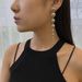 Jewelry Hip Hop Punk Metal Ball Women's Trendy Simple Geometry Long Earrings_ipsvogv.com