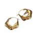 European And American Niche Design Twisted Metal Irregular Earrings Cold Wind Advanced Sense Personality Trendy Ear Buckle Short Women_ipsvogv.com