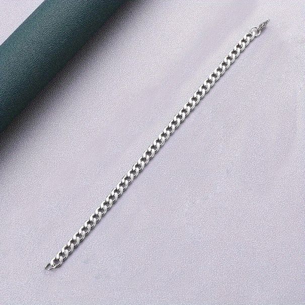 Hip Hop Simple Basic Chain NK Cuban Bold Fashion Unisex Bracelet_ipsvogv.com