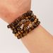 Popular Bohemian Stacking Style Bracelet Natural Gemstone And Crystal Bud Imperial Pine Set Women's Bracelet_ipsvogv.com