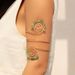 Tribal Style Stone Chain Ring Beaded Spiral Line Jewelry Open Arm Bracelet_ipsvogv.com