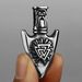 Men's Jewelry Viking Compass Rune Arrow Titanium Steel Pendant Creative Stainless Steel Pendant Necklace_ipsvogv.com
