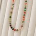 Colorful Bead Light Luxury, Niche Temperament, Fashionable Collarbone Chain, Women's Necklace, 2024 Internet Famous_ipsvogv.com