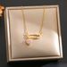 Necklace Women's Light Luxury Zircon Pin Love Ins Niche Design Temperament Internet Celebrity Personality Pendant_ipsvogv.com