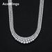 Men's Jewelry Gradient Size Zircon Tennis Necklace New Ins Trendy Personality Chain Hip Hop Multi Size_ipsvogv.com