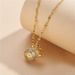 Internet Famous Diamond Studded Money Bag Titanium Steel Necklace Korean Version Instagram Trendy Versatile Collarbone_ipsvogv.com