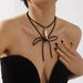 N12330 New Creative Design Small Fish Pendant Long Necklace Personalized Niche Polyester Rope Clavicle Chain_ipsvogv.com