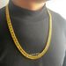 Hot Selling Popular Hip-Hop Chain Tycoon Photography Props, Hip-Hop Style Domineering Men's Large Gold Necklace Accessories,Rapper,No Fade_ipsvogv.com