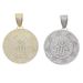 Palm Eye Round Pendant Full Of Diamonds Men And Women Necklace Hip Hop Personality Jewelry Luxury-style Gifts For Friends_ipsvogv.com