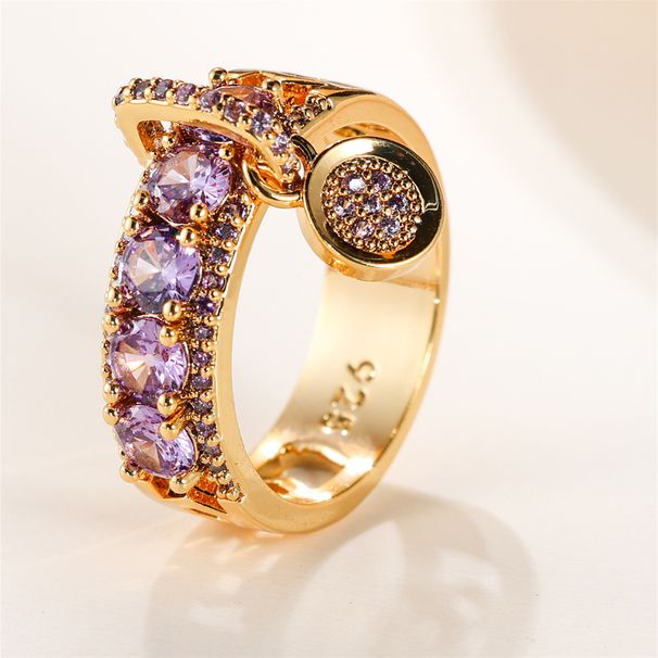 New Round Personalized And Niche Ring, Gift For Girlfriend_ipsvogv.com