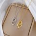 Love 【 】 Rig Exquisite Light Luxury Charm Gorgeous Full Diamod Necklace Wome's Versatile Clavicle Titaium Steel 【 】_ipsvogv.com