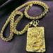 Men Women The "Chinese LONG" Pendant Chain Necklace N423_ipsvogv.com
