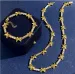 Luxurious Zircon Inlaid Full Diamonds Women's Necklace Gold And Sier Interlaced Letter X Bracelet Hugs Kisses Designer_ipsvogv.com