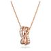 Spiral Cross Necklace Female Elements Crystal Smart Staggered Clavicle Necklace Female_ipsvogv.com