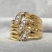 Cao Shi's High-end Light Luxury Style Zircon Inlaid Ring With Delicate Lines For Women, Multi-layer Banquet Ring, New_ipsvogv.com