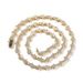 Men's Jewelry Personality Diamond Hip Hop Necklace Men's Rap Trendy Brand High Grade Spring Buckle Airplane Tennis Chain Jewelry_ipsvogv.com