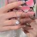 Pure Silver One Necklace, Female Ins, Niche, Gentle Temperament, High-end Feeling, Shell Collarbone Chain, Valentine's_ipsvogv.com