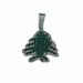 New Block Rock Candy Creative Color Diamond Christmas Tree Pendant Hip-hop Men's Cuban Chain_ipsvogv.com