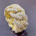 New Circle Full Diamond Hip-hop Wrapped Chain Ring For Men's Personalized Accessories_ipsvogv.com
