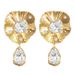Fashionable Cold Style Diamond Inlaid Flower With Feminine Temperament, Simple And High-end Silver Needle Earrings_ipsvogv.com