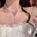 Cold Refreshing Butterfly Tassel Pearl With A New Fairy Like Collarbone Chain, Sweet And Cool, Versatile Temperament,_ipsvogv.com