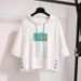 Women's Clothing 2023 Summer New Sun Protection Hooded Short Sleeve T shirt Female Student Clothes Female Loose Tops Women's Clothing Wholesale_ipsvogv.com