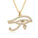 New Multi Form Devil's Eye Oil Drop Necklace Micro Inlaid Pendant Necklace Jewelry_ipsvogv.com