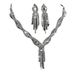 Necklace Alloy Jewelry Banquet Dress Chain Set, Fashionable And Versatile Bridal Accessories_ipsvogv.com