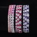 High Quality Cultured Gemstone Bracelet Female 3/4mm Tennis Chain Cross Border S925 Sterling Silver Inlaid Gemstone Bracelet Luxury_ipsvogv.com