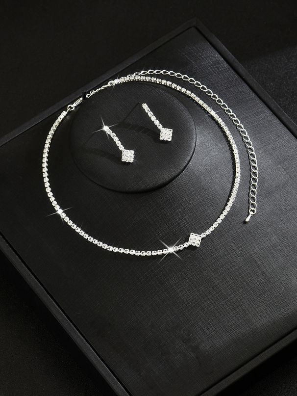 Hot Selling Fashion New Niche Personality High-end Versatile Claw Chain Necklace Earrings Bracelet Gold Silver Black_ipsvogv.com