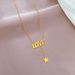 Body 【 Full Titanium Steel 】 Cool And Cool LOVE Star Minimalist Necklace For Women's Ins Mesh Red Collarbone Chain 【 】 【 】 【 】_ipsvogv.com