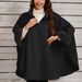 Women's Clothing 2024 autumn and winter new fur collar cape cloak coat casual retro loose shawl women's clothing large size_ipsvogv.com