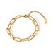 Women's Jewelry Jewelry Accessories Diy Bracelet Gold Stainless Steel Chain Bracelet High End Jewelry_ipsvogv.com
