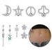 Women's Jewelry Zircon Belly Button Ring Belly Button Nail Piercing Jewelry_ipsvogv.com