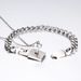 Women's Jewelry Triumph Couple Love Lock Bracelet Necklace Titanium Steel Fashion Suit_ipsvogv.com