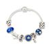Live broadcast with goods pan family Bracelet star moon Beaded Bracelet female style DIY ancient silver bracelet_ipsvogv.com