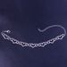 Jewelry Light Luxury Hollow Love Anklet Fashion Shiny Hole Rhinestone Anklet for Women_ipsvogv.com