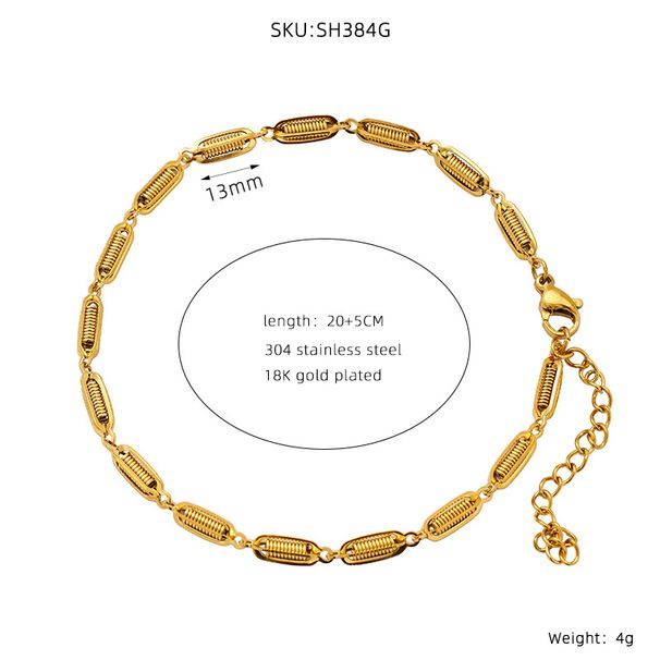 Titanium Steel Non Fading Bracelet For Women, Gold-plated Stainless Steel, Summer High-end Hand Jewelry New Style_ipsvogv.com